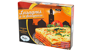 Lasagnes à la Bolognaise 1kg